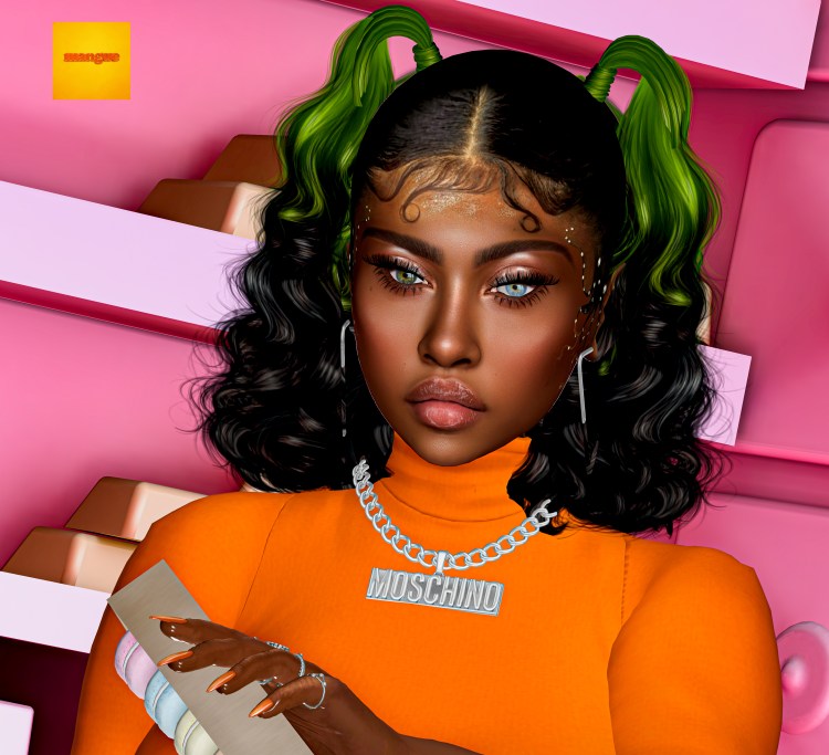 MangueTaliaDressOrange