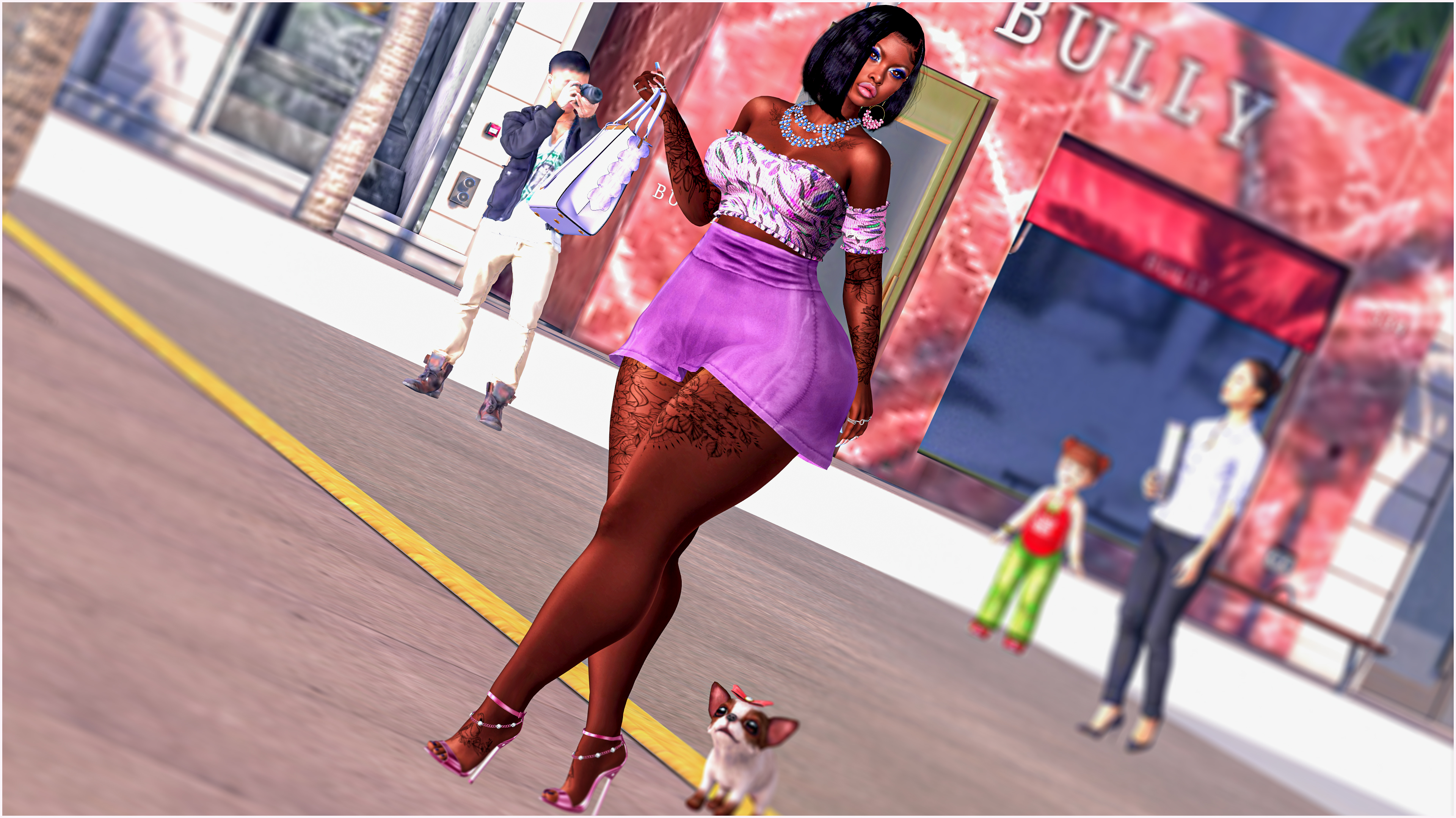 BensBPerseaSkirtandTop