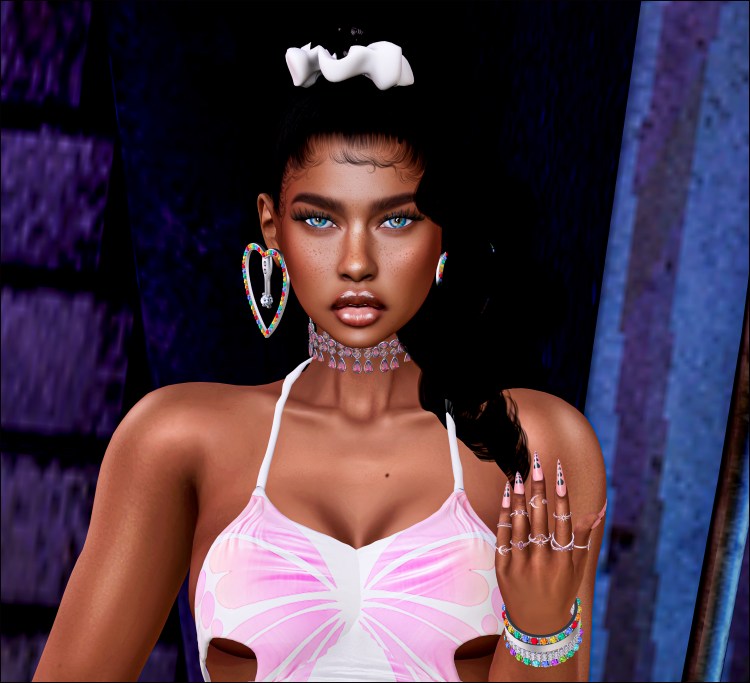 MajestyPinkBandanaJeans